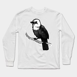 Sumatran Laughingthrush SING FOR SONGBIRDS Long Sleeve T-Shirt